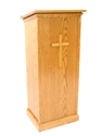 Full Pedestal Lectern lectern, podium, pulpit, speaker stand